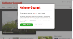 Desktop Screenshot of kollumercourant.nl